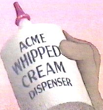 whipped cream dispenser